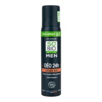 Deodorant přírodní ECO SPRAY 24h MEN cedr 100 ml BIO   SO’BiO étic