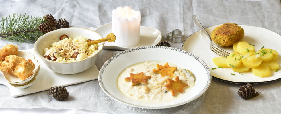Štědrovečerní veganské menu