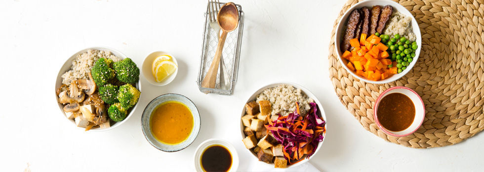 3× quinoa bowl