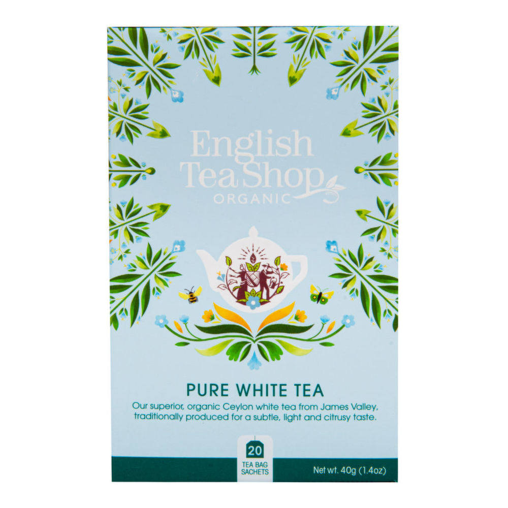 Čaj Bílý 20 sáčků BIO ENGLISH TEA SHOP