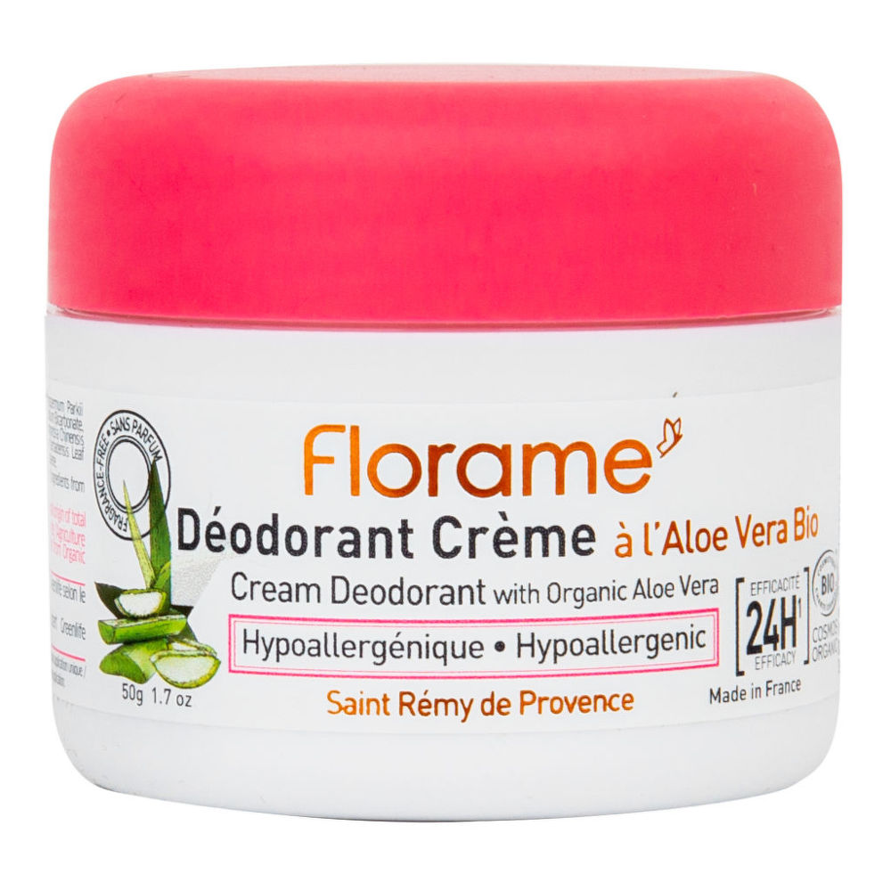 Deodorant krémový 24h hypoalergenní s aloe vera 50 g BIO FLORAME