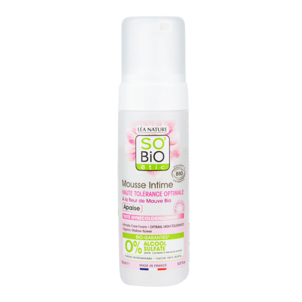 Pěna mycí pro intimní hygienu hypoalergenní 150 ml BIO SO’BiO étic