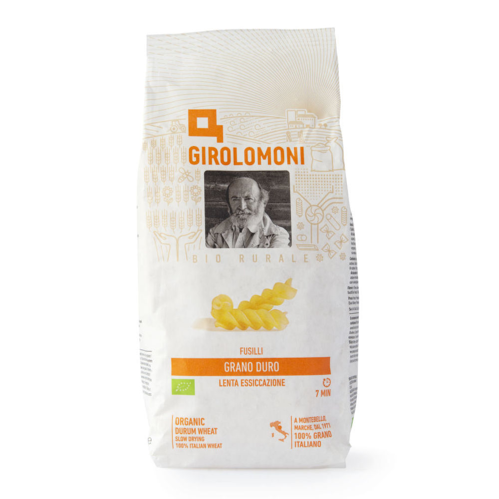 Těstoviny fusilli semolinové 500 g BIO GIROLOMONI