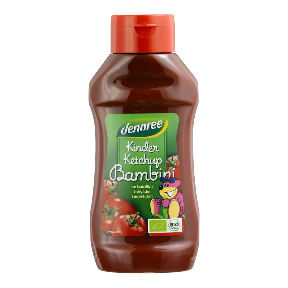 Kečup pro děti BAMBINI 500 ml BIO DENNREE