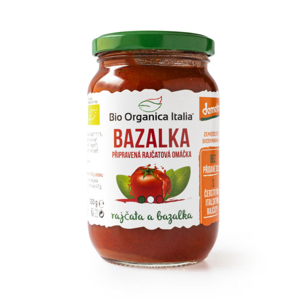 Omáčka rajčatová s bazalkou 350 g BIO BIO ORGANICA ITALIA