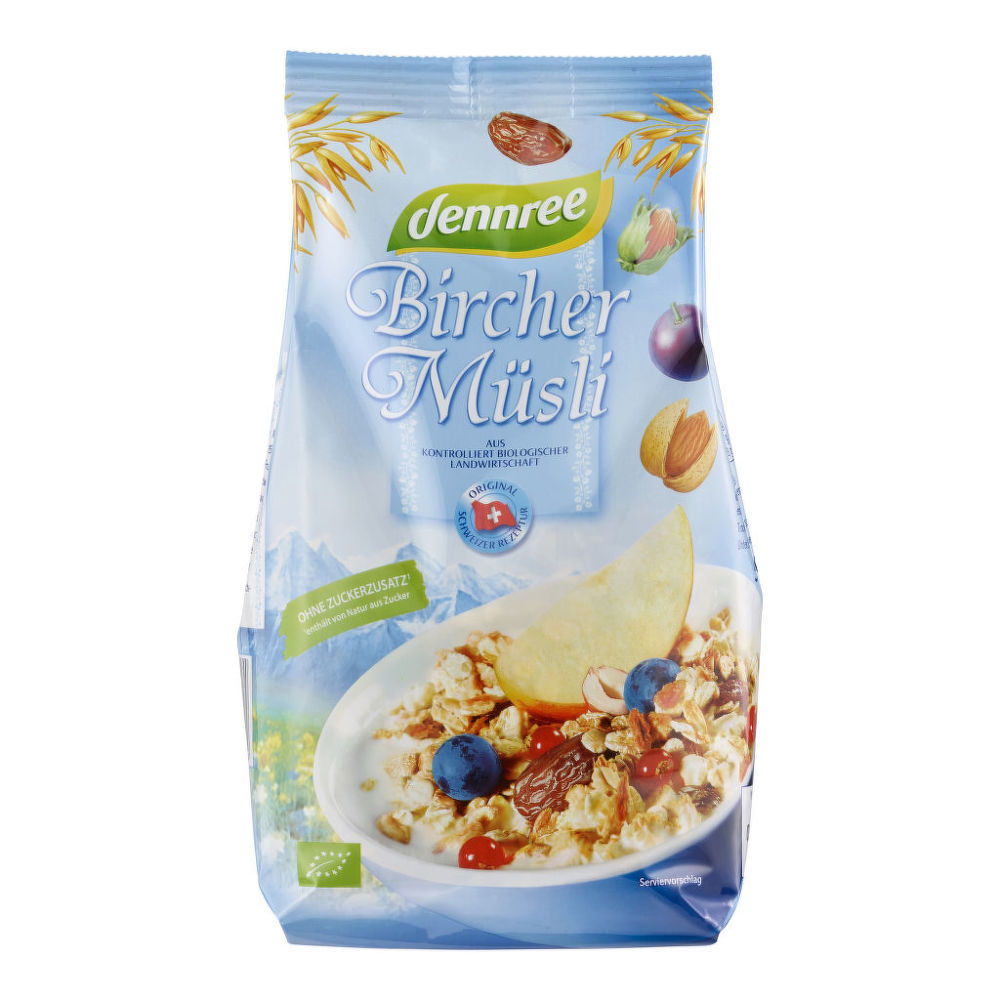 Müsli Bircher 500 g BIO DENNREE