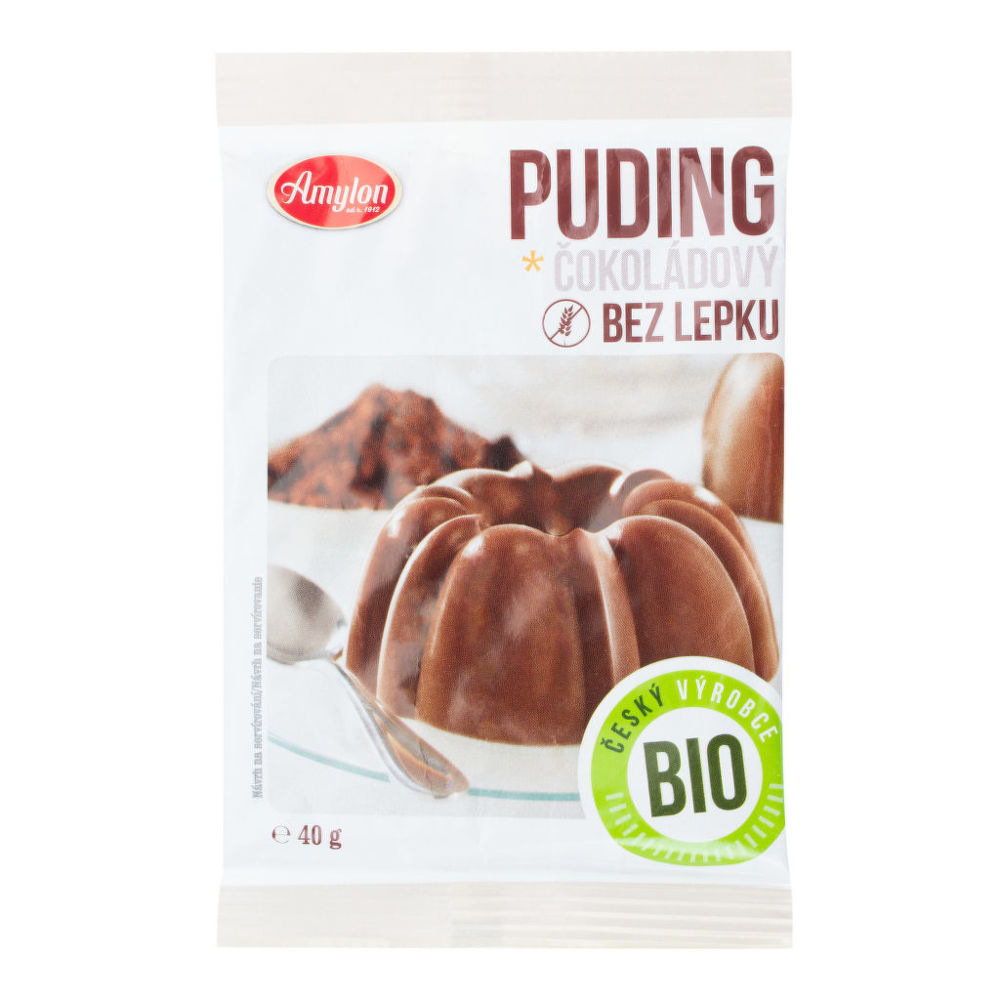 Pudink čokoládový bezlepkový 40 g BIO AMYLON