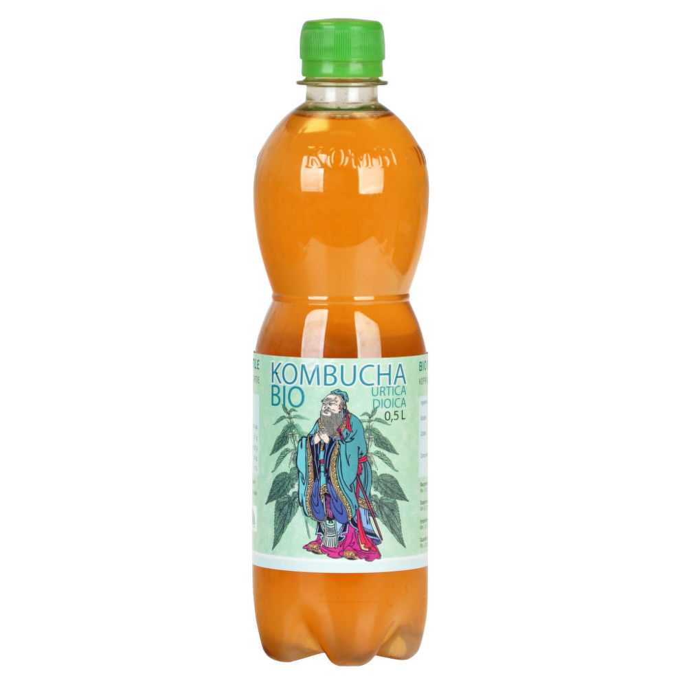 Kombucha kopřiva 500 ml BIO STEVIKOM