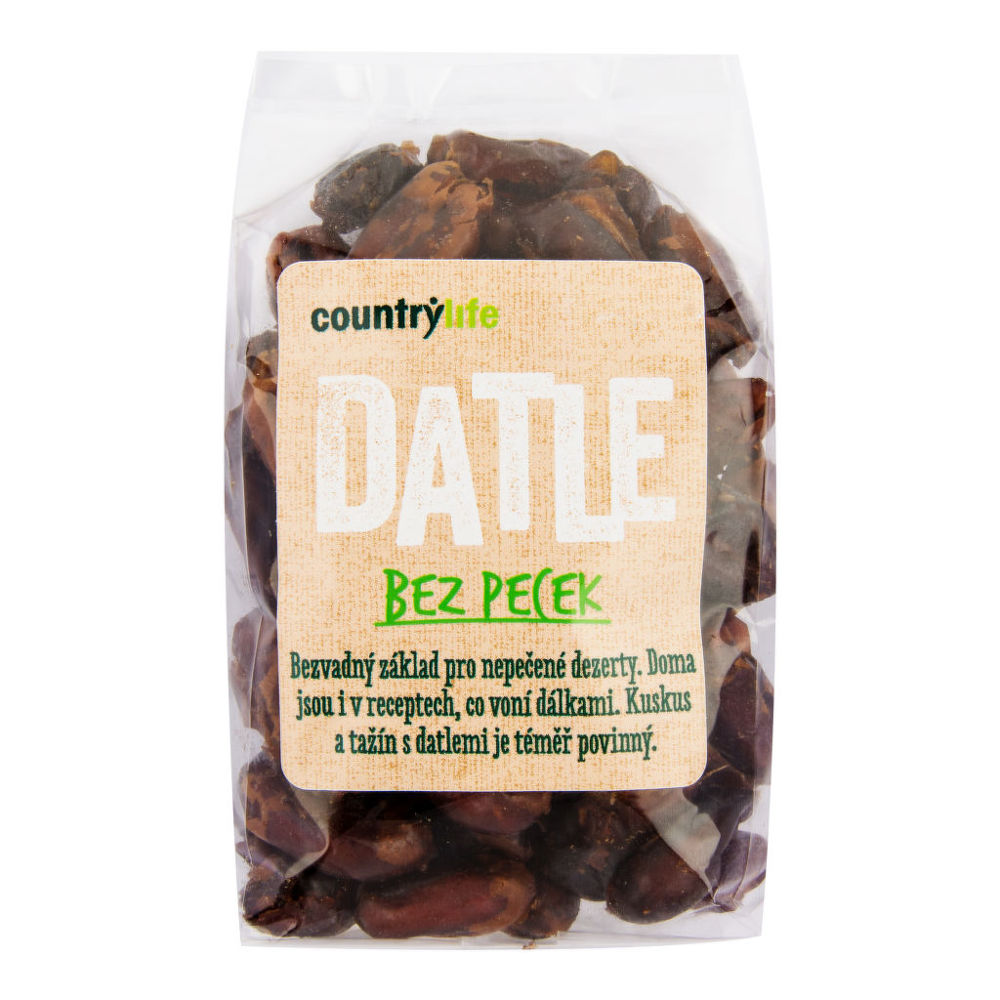 Datle sušené bez pecek 250 g COUNTRY LIFE