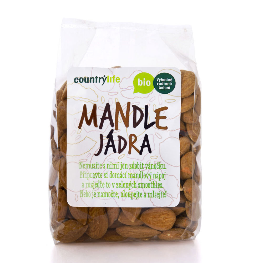 Mandle 250 g BIO COUNTRY LIFE