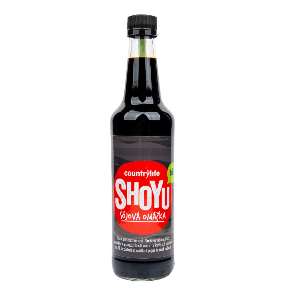 Shoyu sójová omáčka 500 ml BIO COUNTRY LIFE