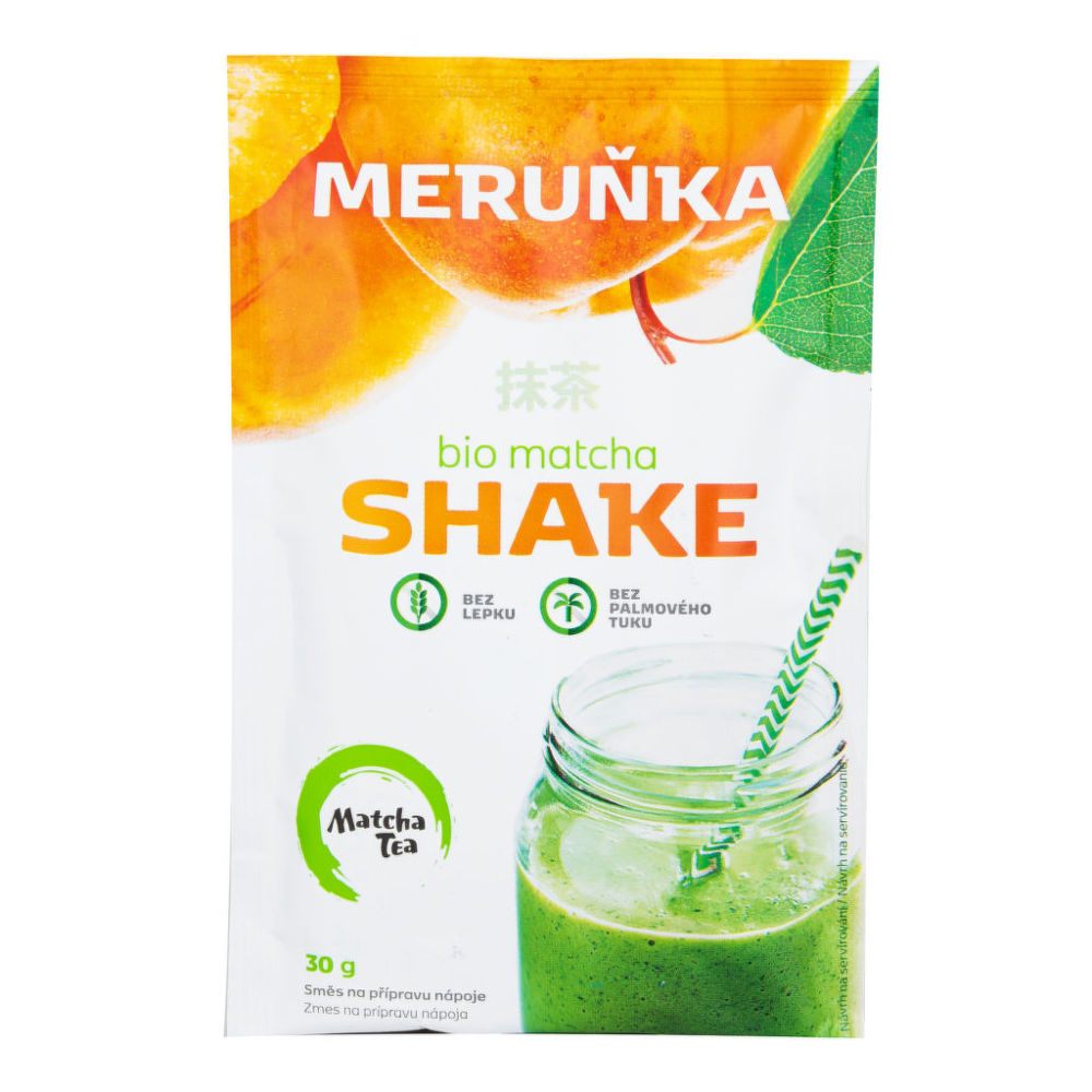 Matcha shake meruňka bezlepkový 30 g BIO MATCHA TEA