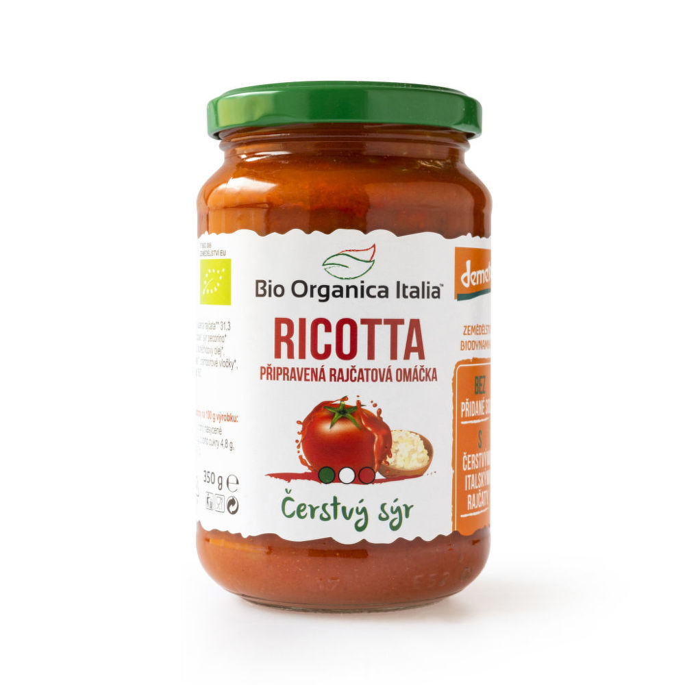 Omáčka rajčatová s Ricottou 350 g BIO BIO ORGANICA ITALIA