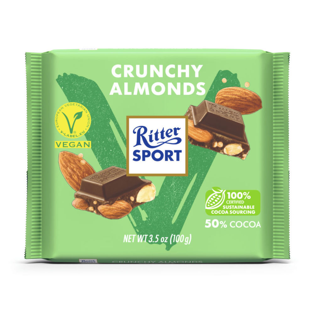 Čokoláda vegan s mandlemi 100 g RITTER SPORT