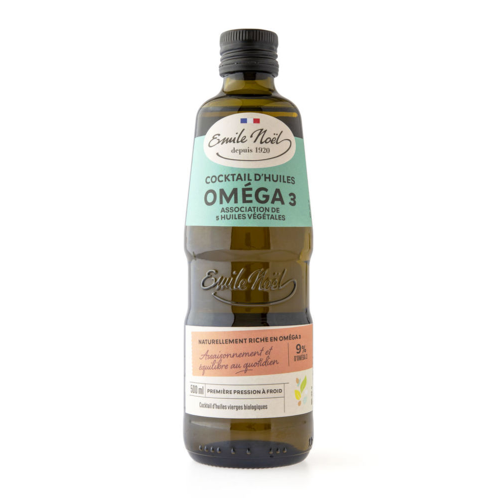 Olej omega 3 500 ml BIO EMILE NOËL