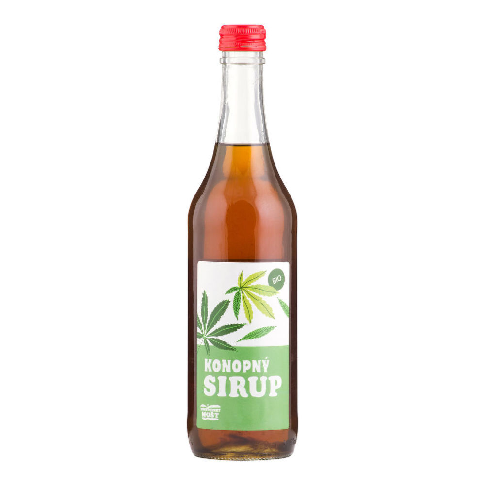 VÝPRODEJ!!!Sirup konopí 500 ml BIO MOŠTÁRNA HOSTĚTÍN