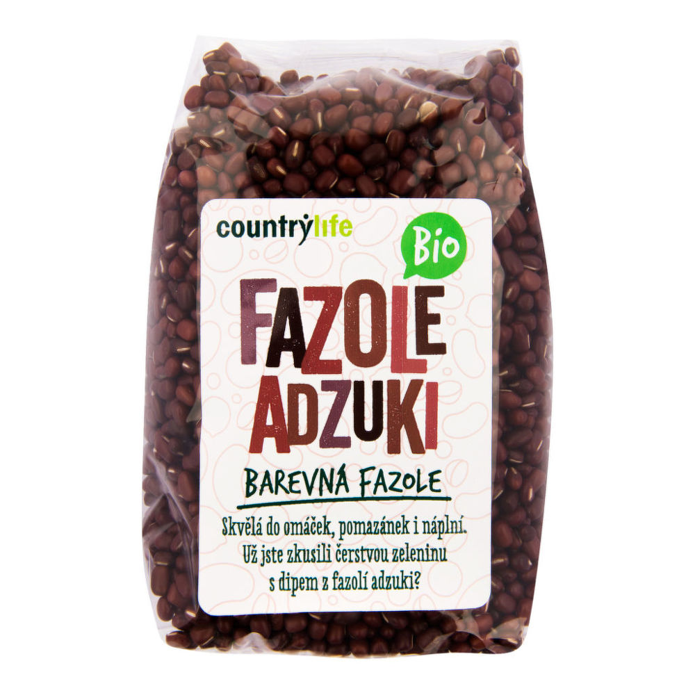 Fazole adzuki 500 g BIO COUNTRY LIFE