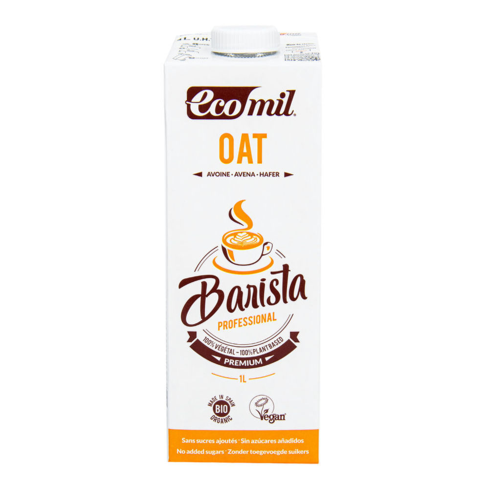 EcoMil Nápoj ovesný Barista 1000 ml