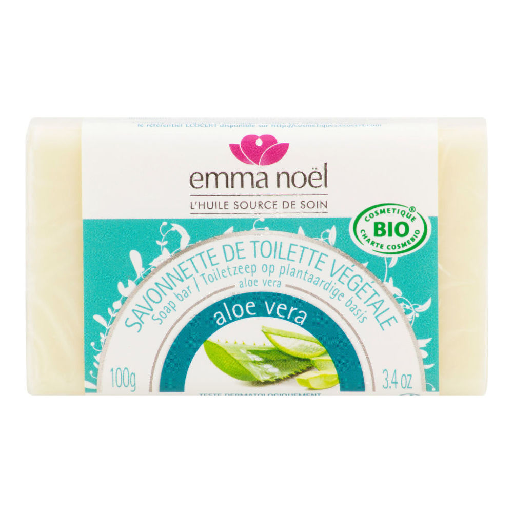 Mýdlo rostlinné aloe vera 100 g BIO EMMA NOËL