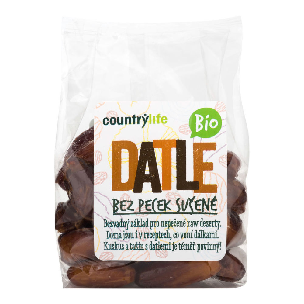 Datle sušené bez pecek 250 g BIO COUNTRY LIFE