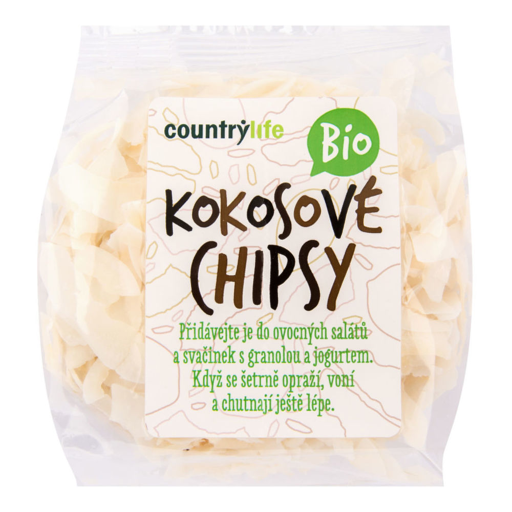 Chipsy kokosové 150 g BIO COUNTRY LIFE