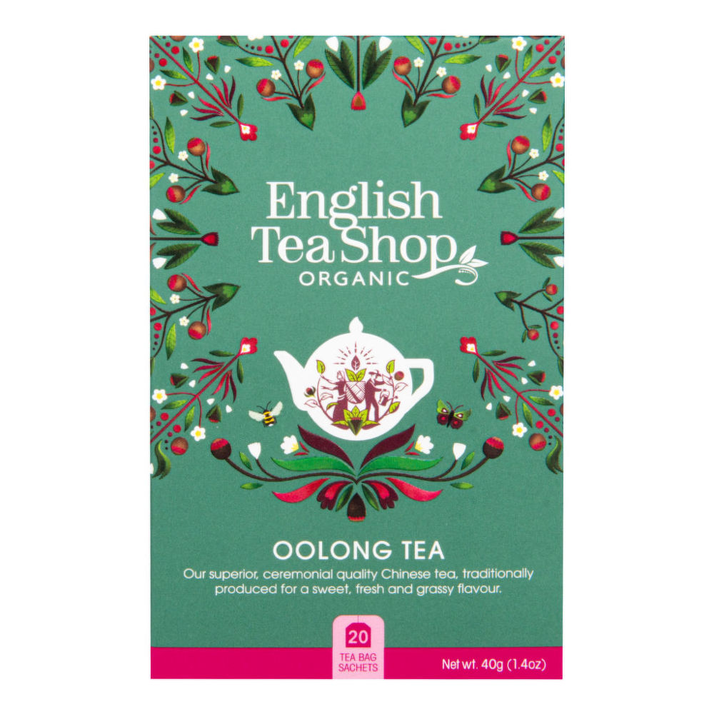 VÝPRODEJ!!!Čaj Oolong 20 sáčků BIO ENGLISH TEA SHOP