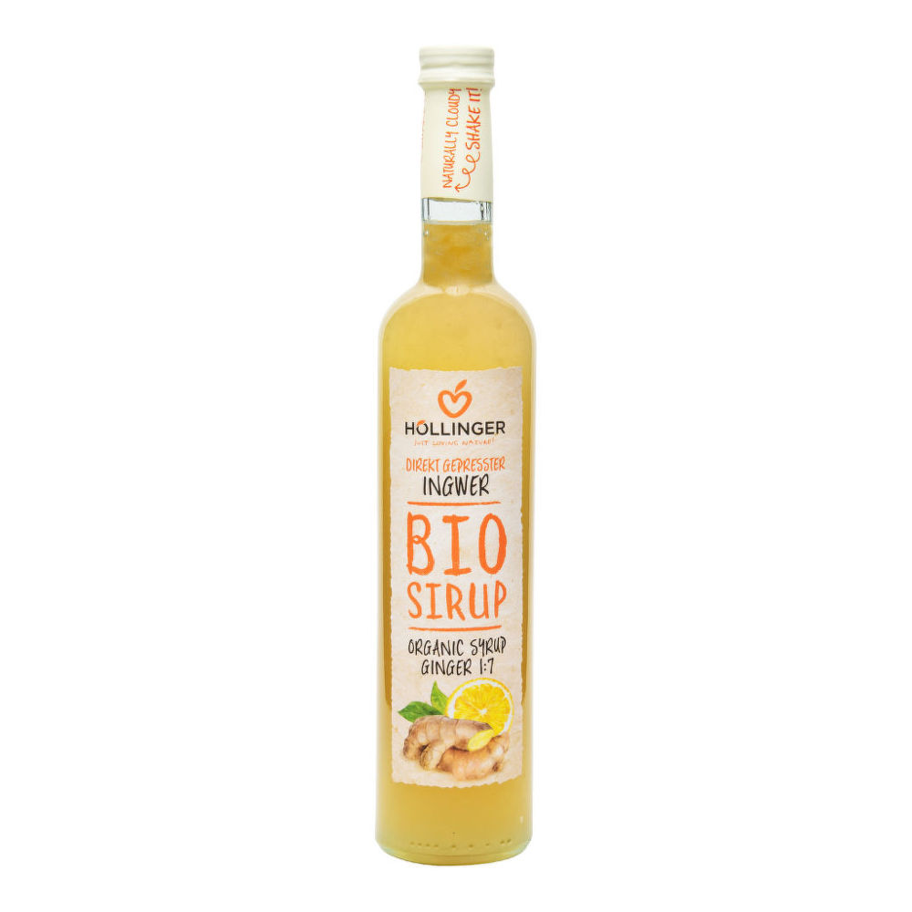 Sirup zázvorový 500 ml BIO HOLLINGER