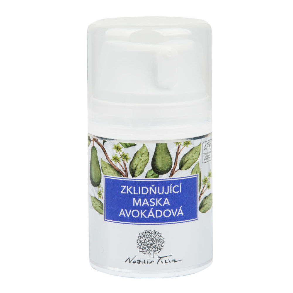 Maska zklidňující avokádová 50 ml NOBILIS TILIA