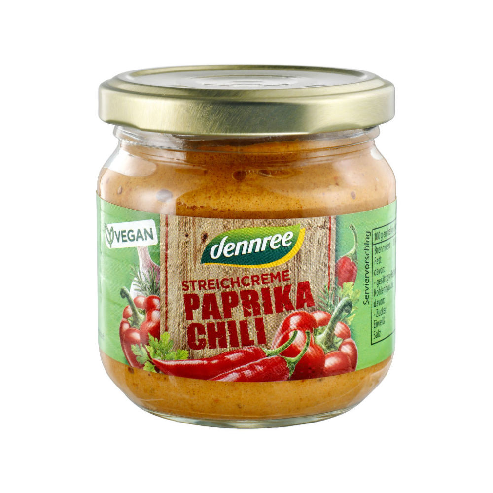 Pomazánka paprika a chilli 180 g BIO DENNREE