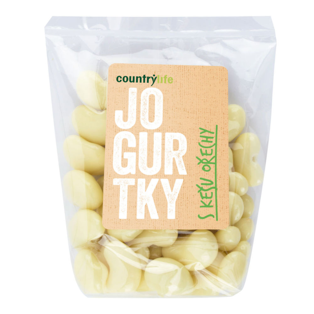 Jogurtky s kešu ořechy 100 g COUNTRY LIFE