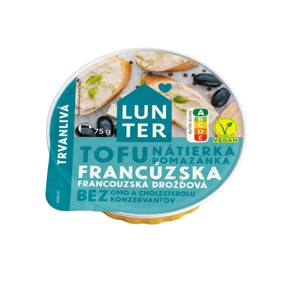 Lunter Francouzská rostlinná pomazánka 75 g