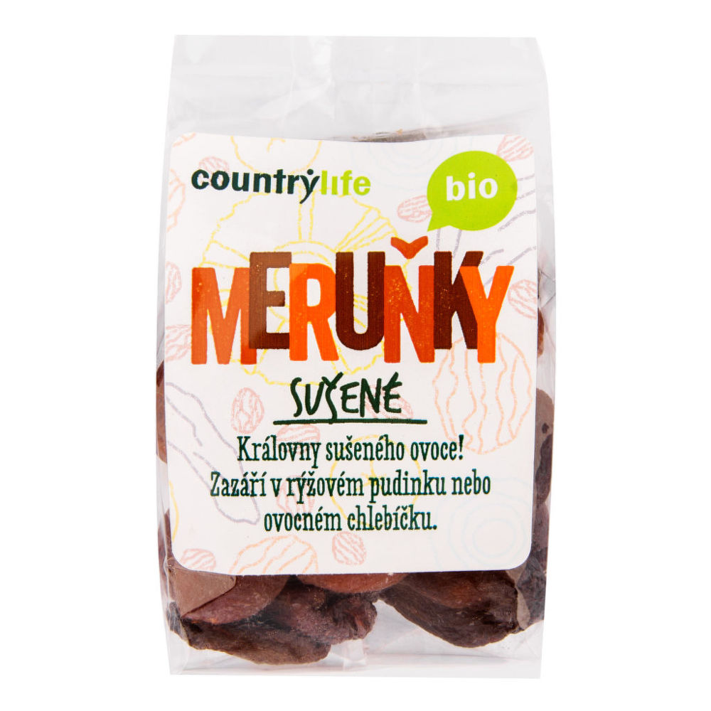 Meruňky sušené 200 g BIO COUNTRY LIFE