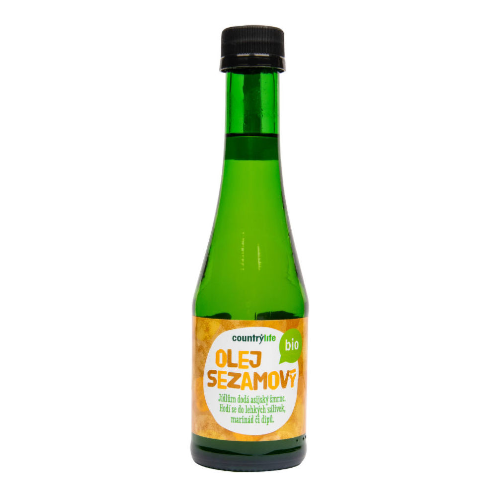 Olej sezamový 200 ml BIO COUNTRY LIFE