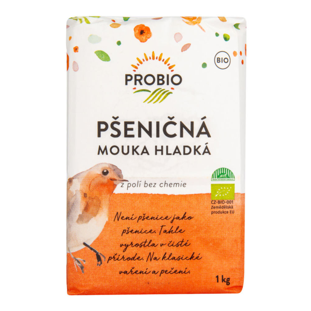 Mouka pšeničná hladká 1 kg BIO PROBIO