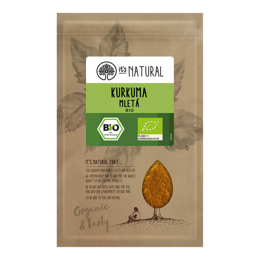 Kurkuma mletá 25 g BIO IT'S NATURAL