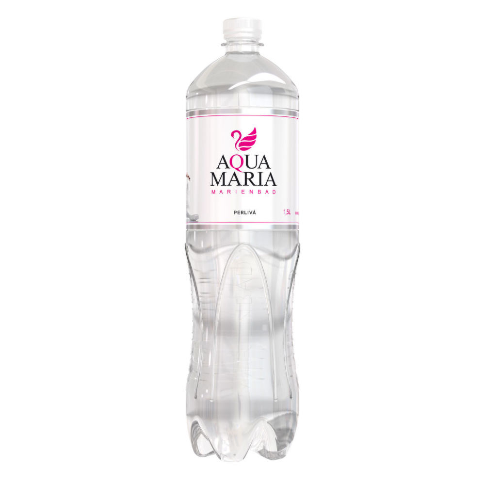 Minerální voda perlivá Aqua Maria 1,5 l BHMW