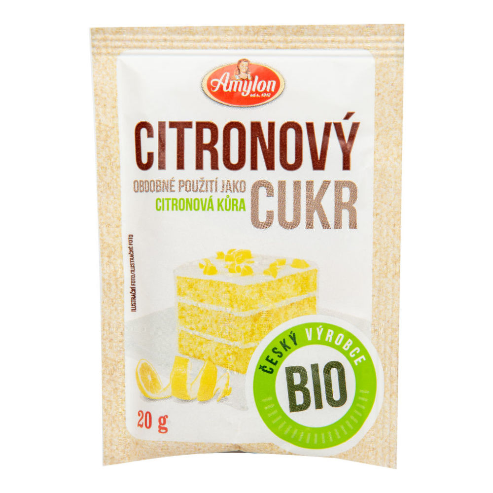 Cukr citronový 20 g BIO AMYLON