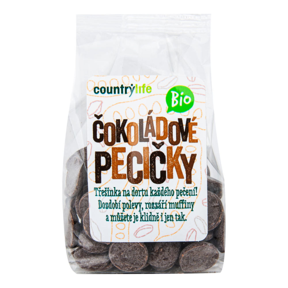 Čokoládové pecičky 100 g BIO COUNTRY LIFE