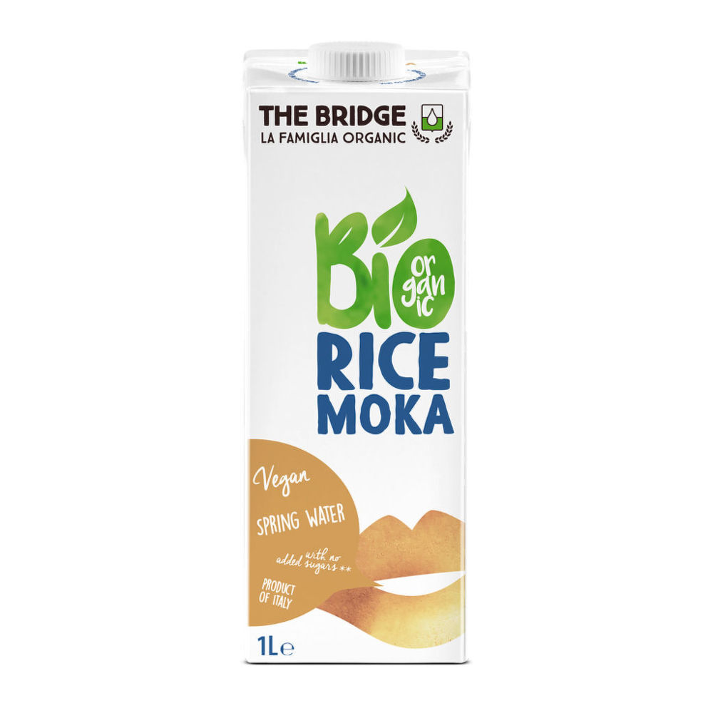 Nápoj rýžový moka 1 l BIO THE BRIDGE