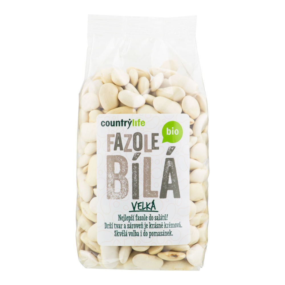 Fazole bílá velká 500 g BIO COUNTRY LIFE