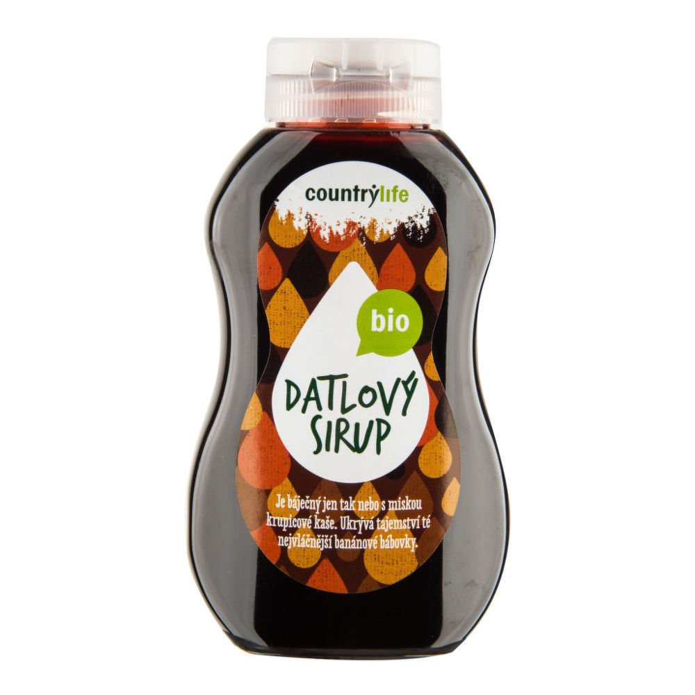 Sirup datlový 250 ml/345 g BIO COUNTRY LIFE