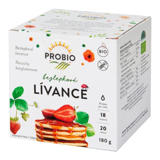 Lívance bezlepkové 180 g BIO   PROBIO