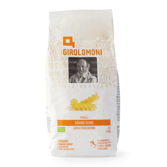 Těstoviny fusilli semolinové 500 g BIO   GIROLOMONI