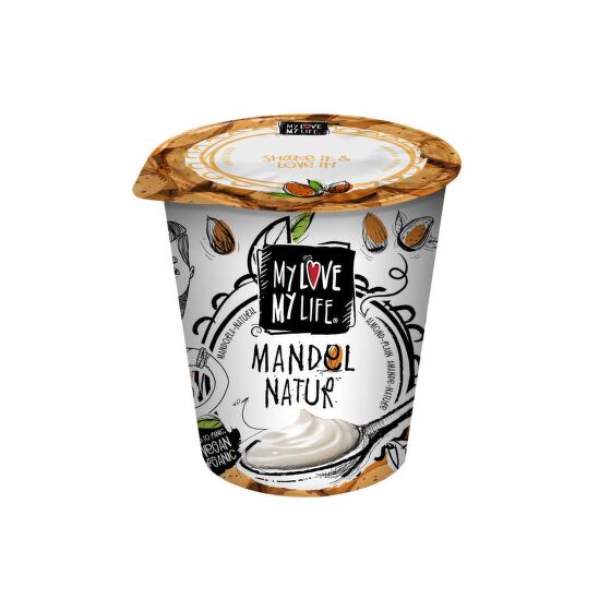 Zakysaný mandlový bílý 125 g BIO   MY LOVE MY LIFE