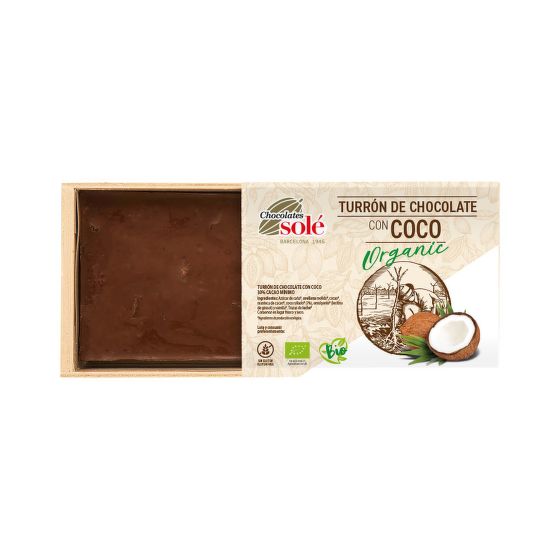Nugát s kokosem vegan 200 g BIO   SOLÉ