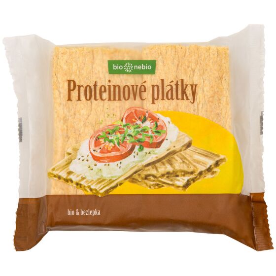 Plátky křupavé proteinové 100 g BIO   BIO NEBIO