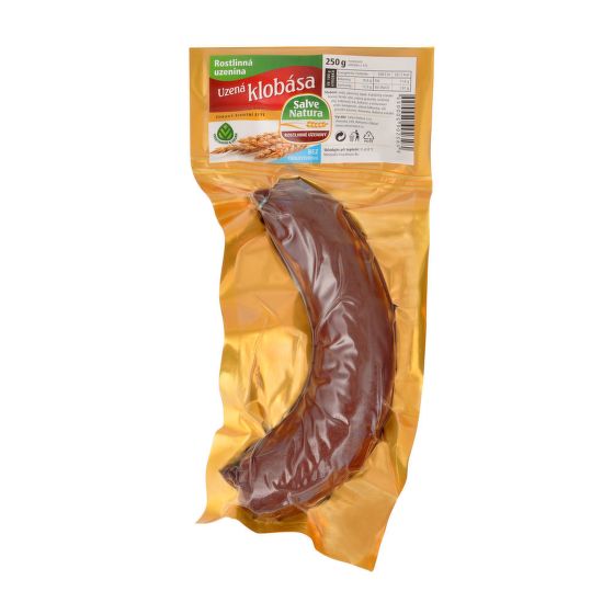 Klobása rostlinná uzenina 250 g   SALVE NATURA