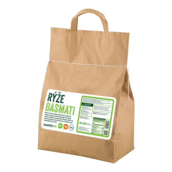 Rýže basmati 5 kg BIO   COUNTRY LIFE