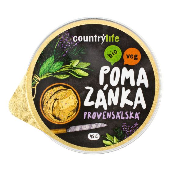 Pomazánka provensálská 95 g BIO   COUNTRY LIFE