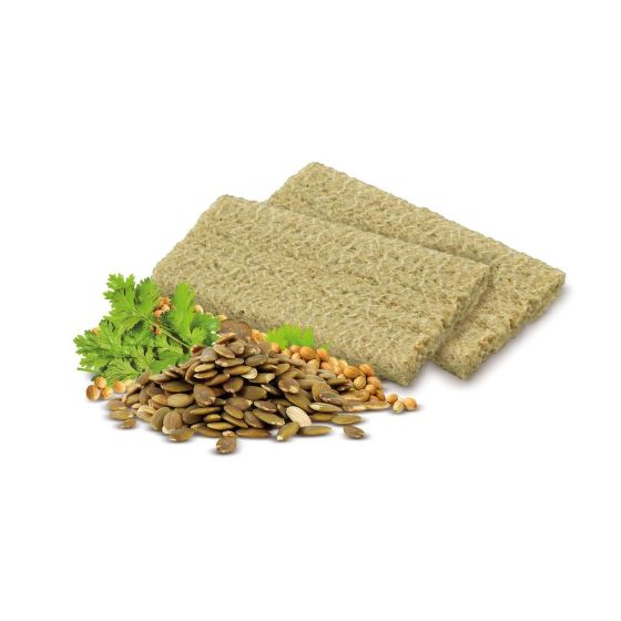 Chlebíček dýňový s koriandrem Crispins bezlepkový 100 g BIO   EXTRUDO